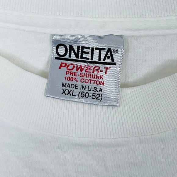 Vintage Santa Barabara California Tourism T-Shirt Fish Single Stitch Mens Sz 2XL - Picture 4 of 5